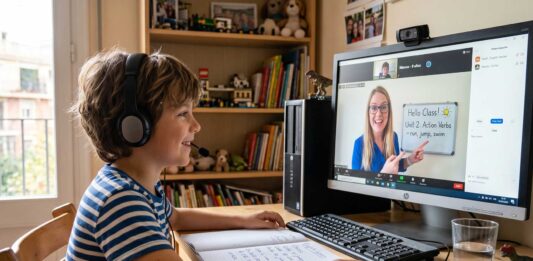 Guía completa para elegir clases de inglés online para niños que les permitan aprender a su ritmo y de forma efectiva clases-de-ingles-online-para-ninos