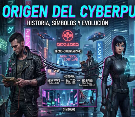 El origen del Cyberpunk: Historia, símbolos y cómo el futuro nos alcanzó como-nacio-el-cyberpunk