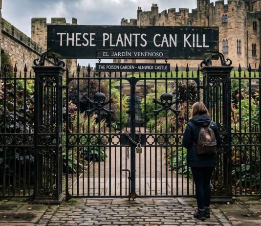 ¡Prohibido oler las flores! Conoce el peligroso Poison Garden del Castillo de Alnwick el-poison-garden