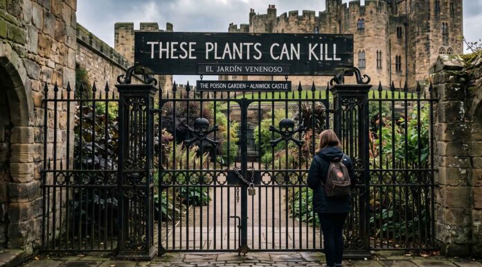 ¡Prohibido oler las flores! Conoce el peligroso Poison Garden del Castillo de Alnwick el-poison-garden