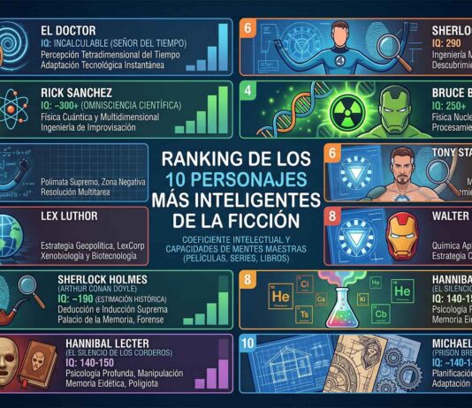 Los 10 personajes de la ficción más inteligentes que han protagonizado películas, series y libros personajes-de-ficcion-mas-inteligentes