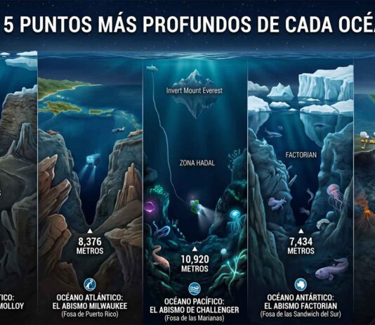 Los 5 puntos más profundos de cada océano. ¡Demos un viaje al fondo de la Tierra! puntos-mas-profundos-de-cada-oceano