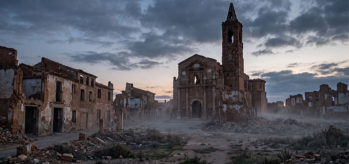 Pueblo-viejo-de-Belchite